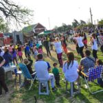 primavera zumba y gente