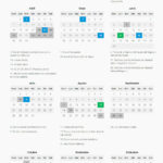 CALENDARIO DE FERIADOS 2019