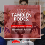 donar sangre blangino