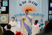 Monte Cristo conmemoró el Día de la Independencia con un emotivo acto y homenaje a la Banda Municipal