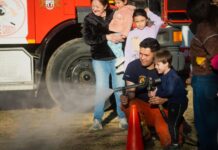 Los niños colmaron el Parque Mitre en Monte Cristo para celebrar su día con alegría y diversión