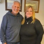 Karina “La Topadora” Lucente y Marcelo Angeli escucharon al sector lácteo