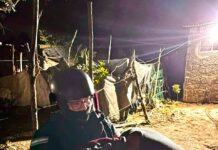 Desarticularon un punto de venta de drogas en barrio Costa Canal Efectiva de la Fuerza Policial Antinarcotráfico durante el operativo realizado en una vivienda de barrio Costa Canal