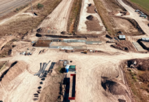 La Autopista Ruta 19 alcanzó un 25% de avance en sus obras Vista aérea de los trabajos para completar la Autopista Ruta Nacional 19 entre Córdoba y San Francisco