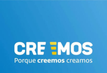 SinPeCor presentará en Monte Cristo al partido político Creemos Logotipo del partido Creemos sobre un fondo azul