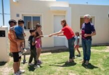 Río Primero entregó las diez viviendas Semilla que habían quedado inconclusas Entrega de viviendas del Plan Semilla en Río Primero