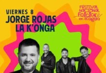 Villa del Rosario presentó la programación del Festival Nacional de Folclore en el Agua 2027 Placa de la edición 59° del Festival Nacional de Folclore en el Agua con Jorge Rojas y La Konga para el viernes 8 de enero