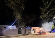 Incendiaron un vehículo durante la madrugada en Malvinas Argentinas Citroën Berlingo incendiado durante la madrugada en una calle de Malvinas Argentinas