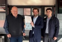 Blangino proyecta invertir US$ 20 millones en su primera planta productiva en Chile Visita del cónsul general de Chile a las instalaciones de Blangino en Monte Cristo