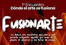 FUSIONARTE reunirá grupos de danza en La Puerta el 24 de octubre Afiche del primer encuentro FUSIONARTE, que se realizará en La Puerta el sábado 24 de octubre