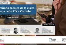 Río Primero: convocan a un conversatorio virtual sobre la visita del papa León XIV a Córdoba Pieza gráfica del conversatorio virtual sobre la visita del papa León XIV a Córdoba, con la fecha, el horario y la participación del padre Juan Martínez