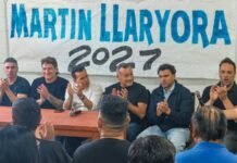 Lanzaron en Alta Córdoba la Junta Promotora Martín Llaryora 2027 Acto de lanzamiento de la Junta Promotora Martín Llaryora 2027 en Alta Córdoba