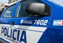 Tres mujeres fueron trasladadas tras un despiste sobre la Ruta 19 en Monte Cristo Imagen ilustrativa de un móvil de la Policía de Córdoba